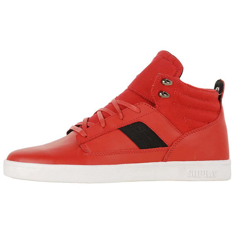 Supra BANDIT MID Skateschuhe Damen Rot Lagerverkauf LJFXW2479